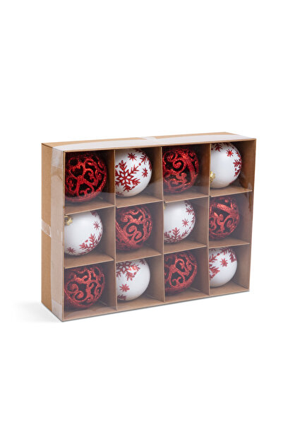 Alista Home Set decor pentru brad - globuri - 6 cm - 12 buc / Set