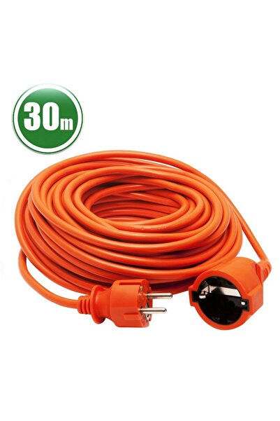 OEM Cablu prelungitor de retea tip oscilant – 30 m, 3 x 1,5 mm², portocaliu