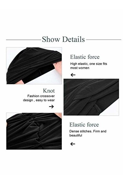 Generic Women Turban Hats Slouchy Sleep Cap Headwear 4 Pcs