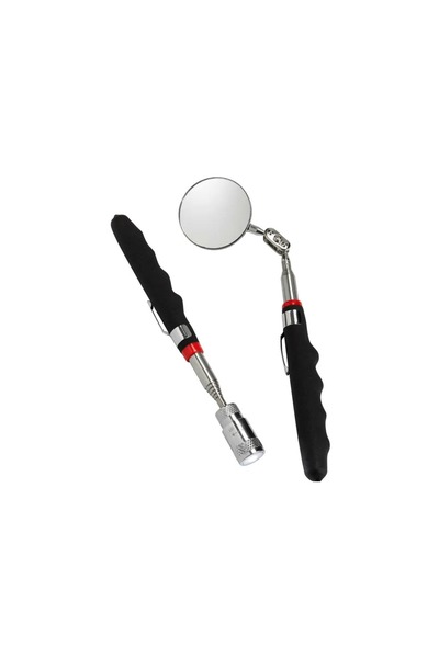 CED AUTO TRADE Set scule pt inspectie, Tija telescopica cu magnet si LED + Ti...