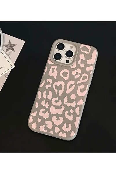 MİRAZ TASARIM iPhone 16 Pro Max Leopard Printed Case3