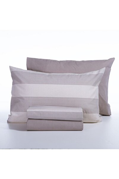 Nef Nef Homeware Duvet cover set 270x270 cm + 2 pillowcases 52x72 cm + fitted sheet 180x200 cm - Nef-Nef Casual Strip