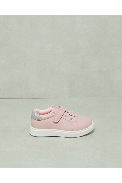 REDTAG Girls Pink Heart Sneaker