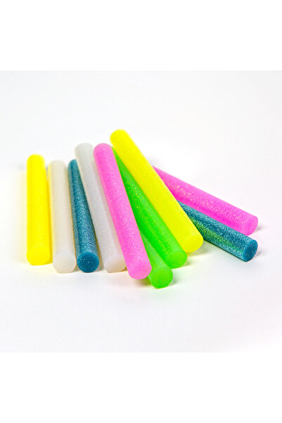 CED AUTO TRADE Hot melt adhesive stick - 11 x 100 mm - fluorescent colored - 10 pcs/pack
