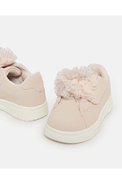 REDTAG Infant Girls Pink Velcro Sneaker