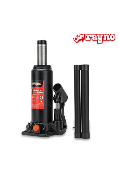 RAYNO Hidrolik Şişe Kriko 15 Ton - RYNK-S15