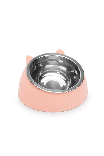 CED AUTO TRADE Cat feeding bowl - 165 x 100 mm - pink