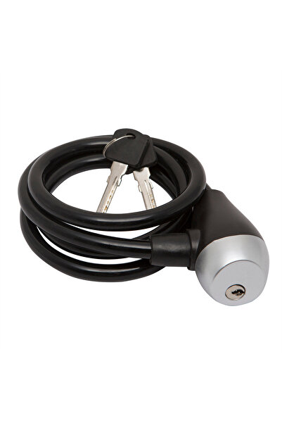 Alista Home Велосипедна ключалка 10 мм x 120 см черна