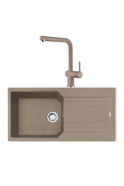 Franke Urban UBG 611-100 Oyster Granit Evye Active Plus Doccia 2.0 Batarya Set