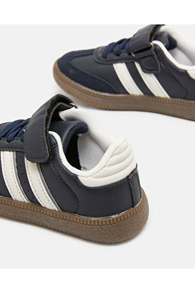 REDTAG Boys Navy Colour Block Sneakers