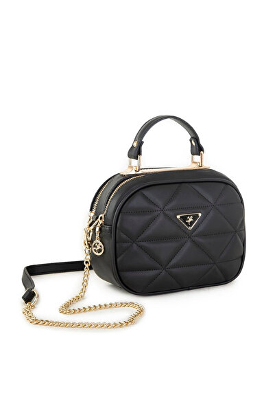 Nas Bag Women's Chain Crossbody Bag - Black Dona