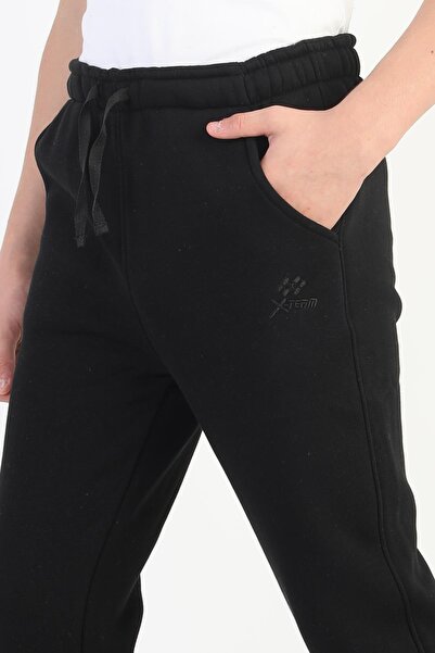 ASYAKİDS CLUB Boy's Thick Winter Fleece-Lined Sweatpants