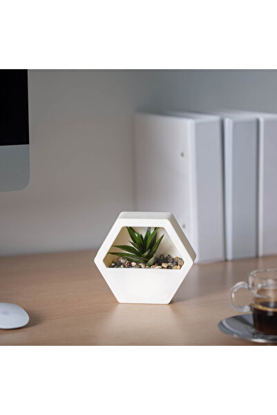 CED AUTO TRADE Decor plante artificiale - perete - 13 x 12 cm - 4 tipuri