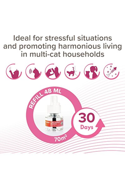 Beaphar CatComfort Excellence Refill (30 days) - Pheromone Refill for Cat Diffuser