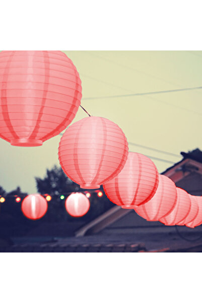 OEM Lampion LED - Rosu - 2 x AAA