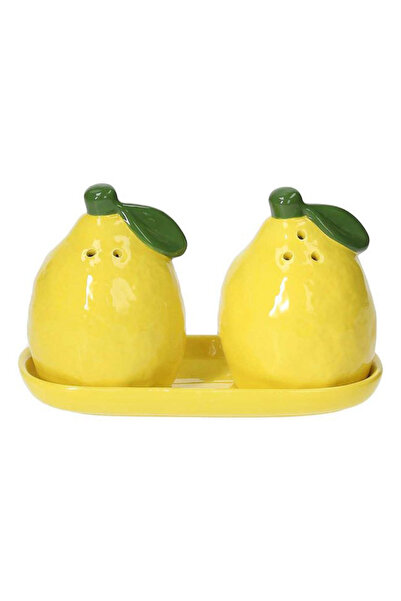 Tognana Set sare și piper Lemon Garden 15x7cm