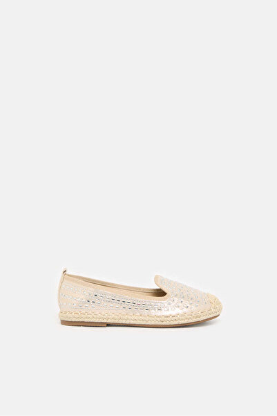 REDTAG Senior Girls Beige Embellished Espadrille