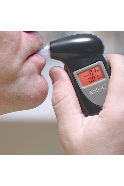 Alista Home Αισθητήρας αλκοόλης με ψηφιακή οθόνη και 5 ακροφύσια