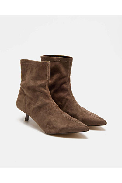 REDTAG Women Taupe Stretch Boot