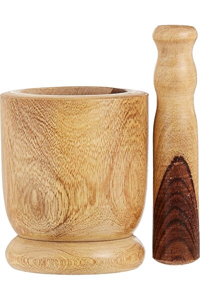 RAJ Wooden Mortar 10.5 cm - WMO002