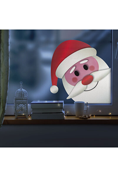 Alista Home Χριστουγεννιάτικη διακόσμηση παραθύρου - Άγιος Βασίλης - 28,5 x 2...