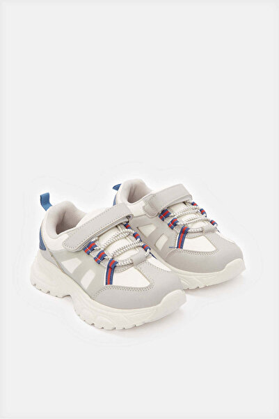 REDTAG Boys Grey Chunky Sneakers