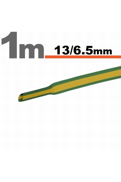 Alista Home 10 Meters Heat Shrink TubeYellow-green • 13 / 6.5 mm