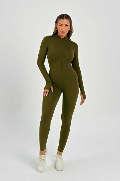 Maison La Femme Body-Hugging Jumpsuit
