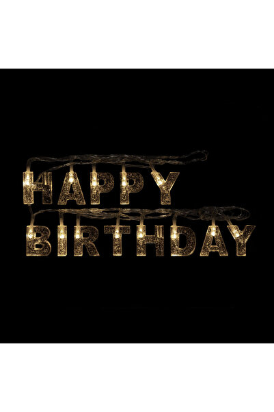 Alista Home Φωτάκια LED για Γενέθλια σε Κορδόνι - "Happy Birthday" - 13 LED -...