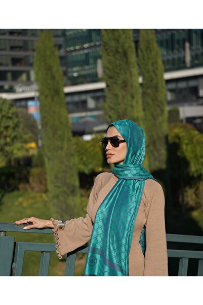 sem oyuncak Luxury Shawl Cotton Cashmere Silk Shawl 4 Seasons Mk Pattern Double-Sided 70 X 200 cm