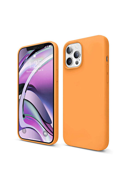 Casey Studios Husa Silicon iPhone 12/12 Pro, cu Microfibra, Slim, de Protecti...
