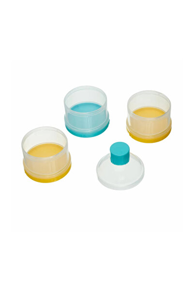 U-Grow Powder milk storage container with 3 compartments, U656-FC,