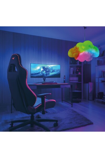 CED AUTO TRADE Lampa Magica Nor - 16 LED RGB - 3 x AAA - 25 x 20 x 15 cm