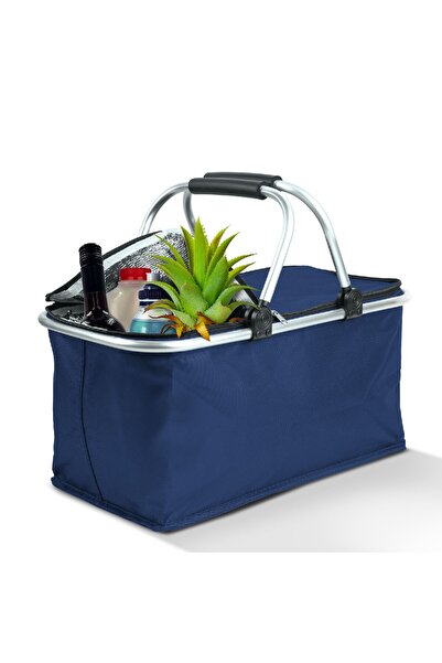 Alista Home Cos de cumparaturi termoizolant pliabil – 49 x 28 x 25 cm – 21 L ...