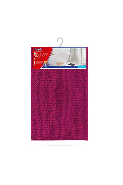 CED AUTO TRADE Family - Long Pile Bath Mat - Grena - 60 x 40 cm