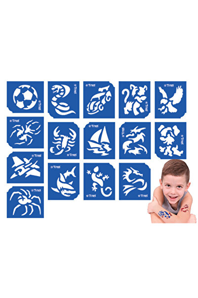 Alista Home Tattoo stencil set - for boys - 15 pcs