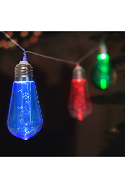 Alista Home Sir de lumina cu LED - Bec - 10 LED-uri - 1,9 Metri - culoare - 2...