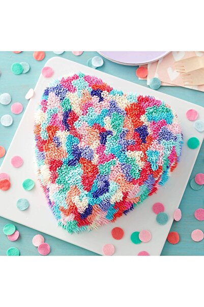 CED AUTO TRADE Silicone baking pan - red (heart-shaped) - Family Pound