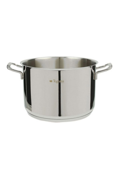 Tognana Stainless Steel Pot with Lid 24cm H17 Vanitosa