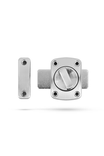 CED AUTO TRADE Bathroom door latch - aluminum - 65 x 55 x 24 mm