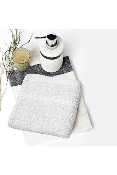 Hotel Linen Klub Princess 2-Pack 100% Natural Terry Cotton Hand Towels, 480 GSM, 40×70 cm, White -