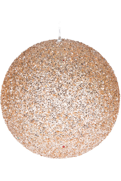 Herdekora Minge de Anul Nou, Champagne - 25 cm