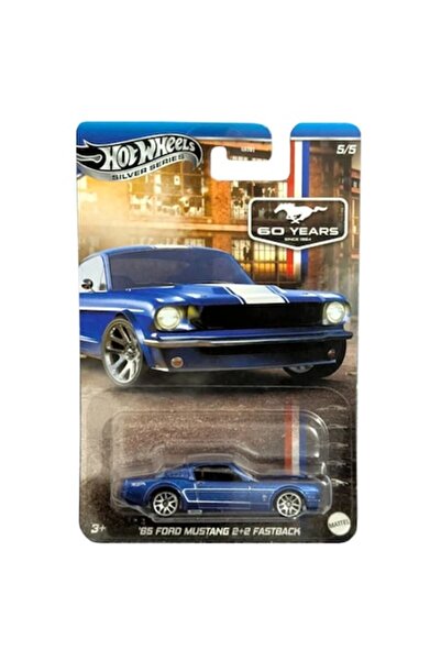 HOT WHEELS 1965 Ford Mustang, Spectraflame Blue, Special Edition 1:64 (Chase)