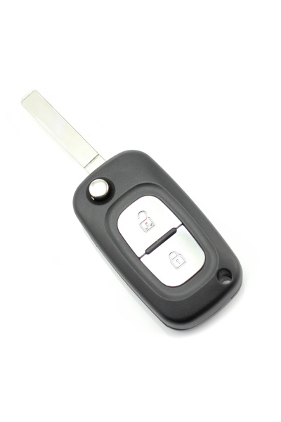 OEM Renault - Carcasa tip cheie briceag cu 2 butoane