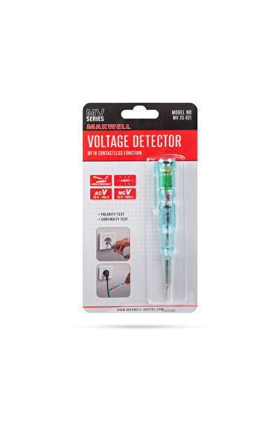 CED AUTO TRADE Phase pencil - with non-contact function - with red LED - 70 - 250 V AC - battery powered