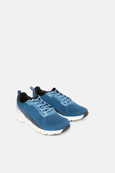 REDTAG Senior Boys Blue Fly knit Trainer