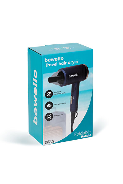 CED AUTO TRADE Travel hair dryer - 2 speeds - 220-240V AC - max 1300 W