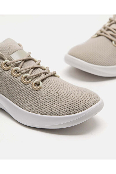REDTAG Women Beige Textured Sport Sneakers