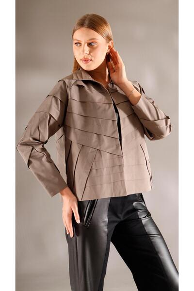 shE tekstil Italian Style Design Jacket Stone