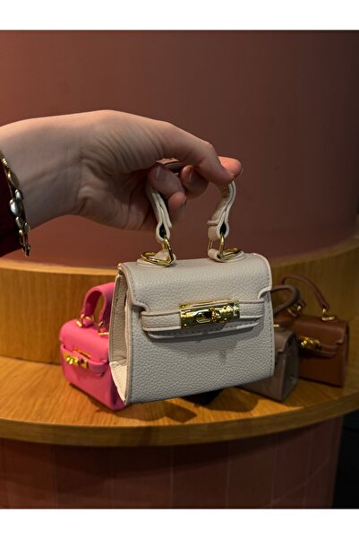 selvi wear حقيبة يد نسائية صغيرة أنيقة - حقيبة صغيرة بإبزيم ذهبي